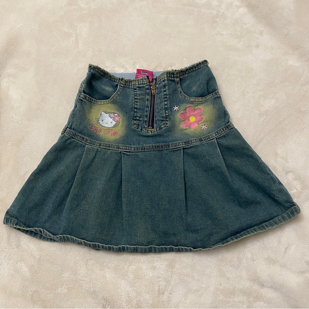 Vintage 2001 Hello Kitty Kid’s Denim Skirt